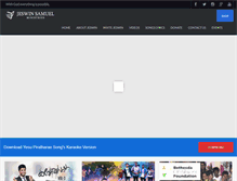 Tablet Screenshot of jeswinsamuel.com